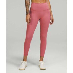 Lululemon 6 Wunder Train High-Rise Tight 25" Brier Rose Leggings